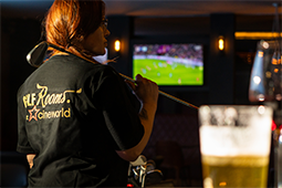 Make a day of it at the cinema and take a putt as Cineworld Cheltenham opens The Golf Rooms