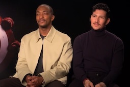 Captain America: Brave New World stars Anthony Mackie and Danny Ramirez take our bravery test