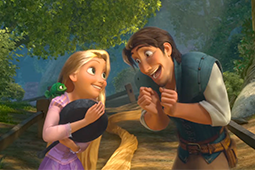 Set pictures reveal first look at Rapunzel and Flynn Ryder in Tangled Disney live action