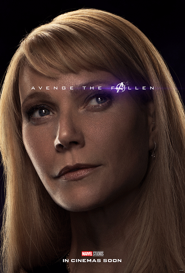 Avengers: Endgame Pepper Potts poster