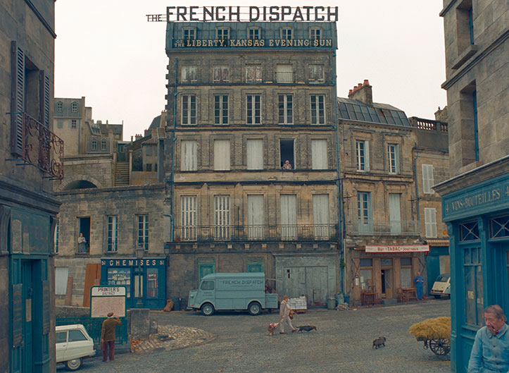 The French Dispatch Wes Anderson movie