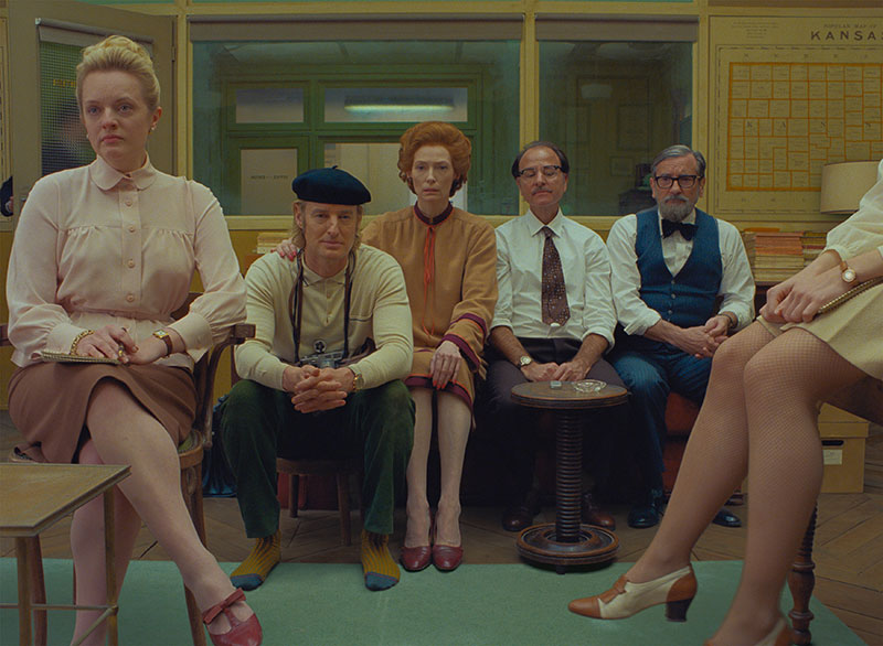 The French Dispatch Wes Anderson movie