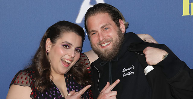 Jonah Hill and Beanie Feldstein