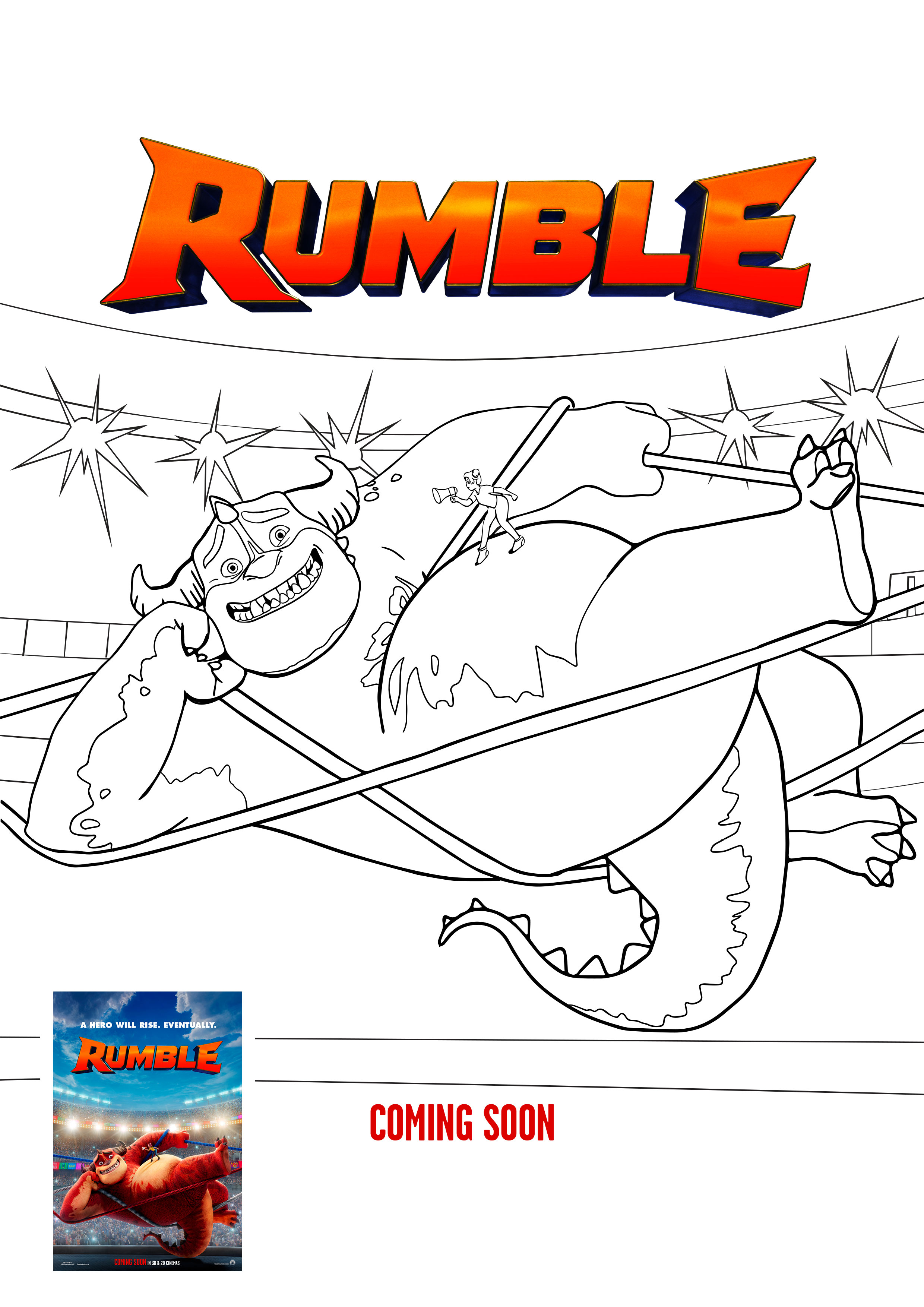 Rumble activity sheet